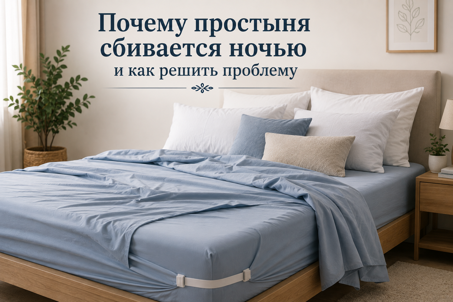 почему простыня ночью сбивается почему простыня ночью сбивается