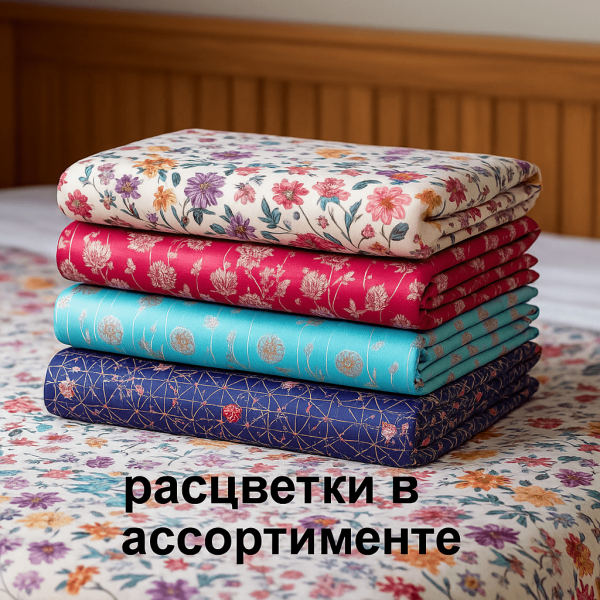 Простыня сатин 240х215